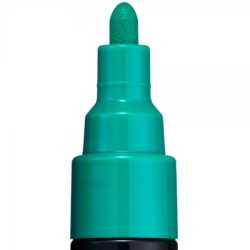 M639 - Marker UNI Posca PC-5M, varf rotund, 1.8-2.5mm, verde smarald - Img 3