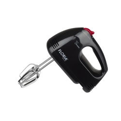 Mixer de mana 150W, Floria ZLN7567, 7 viteze, buton eliberare accesorii, negru - Img 1