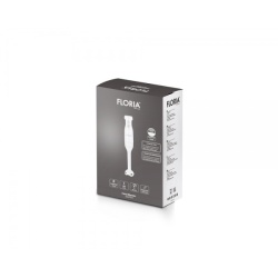 Mixer vertical 250W, Floria ZLN7973, 2 trepte viteza, alb - Img 3