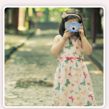 OEM KidsCam 2.0 - Camera Foto/Video copii 2 inch, HD dual lens, silicon albastru, - Img 8