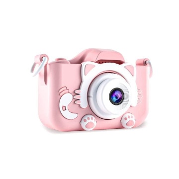 OEM KidsCam 2.0 - Camera Foto/Video pentru copii 2 inch, HD dual lens, silicon roz, - Img 5