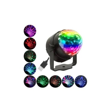 Proiector laser de petrecere cu 7 culori LED, Multicolor - Img 2