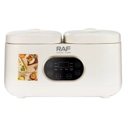 Raf R5419 – Aparat electric multifunctional pentru gatit orez 4L, 800W, 14 functii, 2 compartimente, alb-bej - Img 5