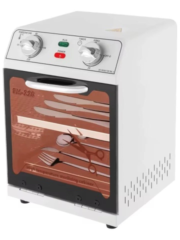 Sterilizator profesional UV Ultra pentru ustensile salon manichiura, coafor, 220 grade, Alb - Img 4