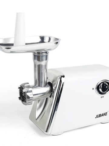 Tocator carne 2800W, 3 site, pentru cirnati, chebe diferite, Alb, - Img 1