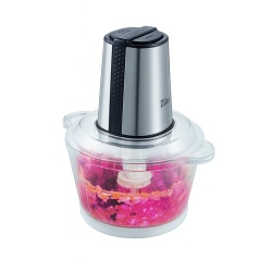 Tocator legume si fructe 300W, Zilan ZLN3888 vas sticla 1.6L, 4 lame inox, 2 viteze - Img 1
