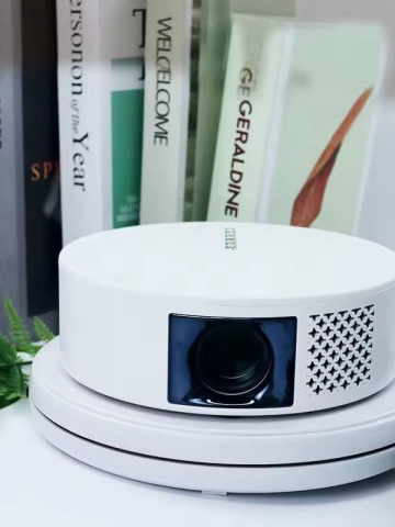 Video proiector Wireless Smartix T269 Full HD 1080p , Wi-Fi + BT 5.0 Dual Band, 25DB, Ecran mare de 200 inch, Durata de viata foarte lunga, Alb - Img 2