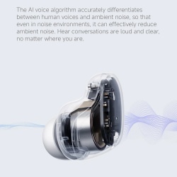 Xiaomi Redmi Buds 6 Play – Casti wireless intraauriculare (Earbuds) wireless TWS Bluetooth 5.4 cu reducere zgomot, negru - Img 4
