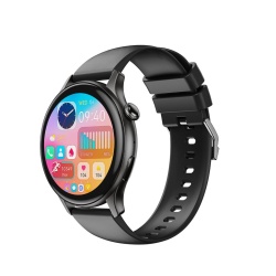XO J6 - Smartwatch Amoled BT 5.0 Chen Shuo Round Sport Negru - Img 2