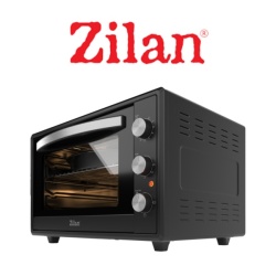 Zilan ZLN2433 – Cuptor electric 65L, 2000W, termostat reglabil, timer 90 min, geam dublu, 3 trepte putere, negru - Img 6