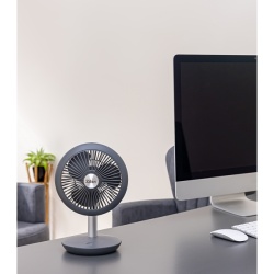 Zilan ZLN4000 – Ventilator portabil reincarcabil USB, 18 cm, 4 viteze, gri - Img 4