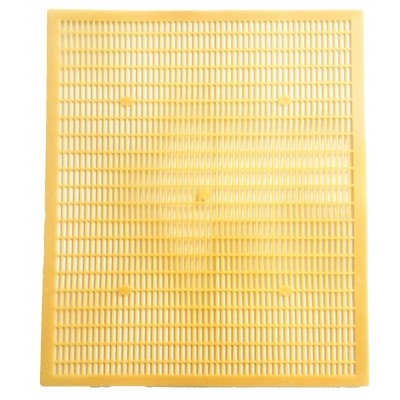 Gratie Hanneman plastic, 10 rame, culoare galbena, 42 x 50 cm - comanda minima 10 bucati