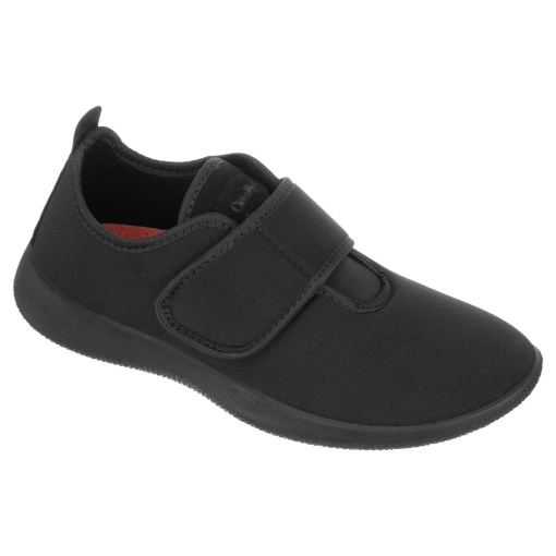 Adidasi confort, calapod lat, pentru barbati, OrtoMed 5006-T77 negru