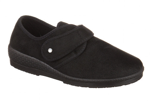 Pantofi confort, stretch, dama, OrtoMed 669-T44 microfibra