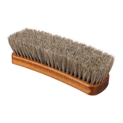 Perie mare, de lux, din par natural, incaltaminte, Tacco London