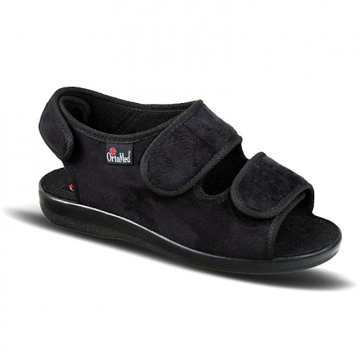 Sandale confort, trei barete reglabile, OrtoMed 526-T44