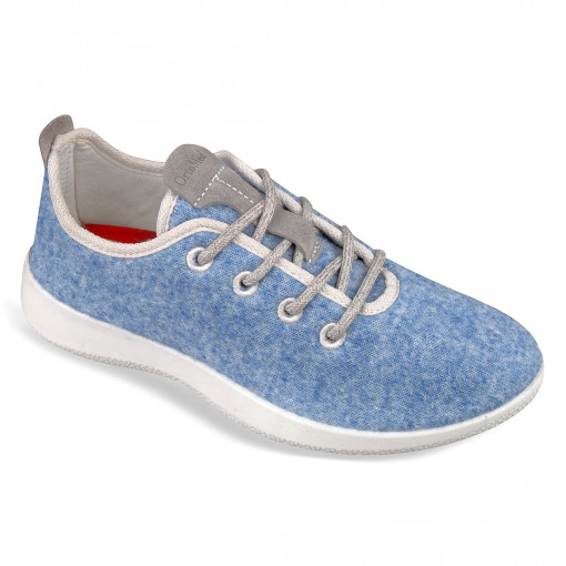 Pantofi sport, confort, lana naturala, dama, OrtoMed 5001-C160