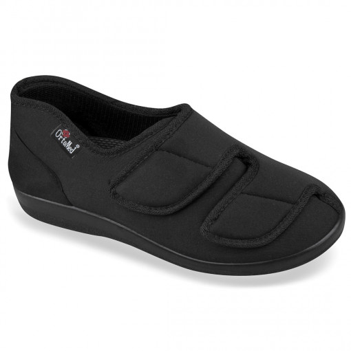 Pantofi confort, stretch, reglabili, dama, OrtoMed 667-T77