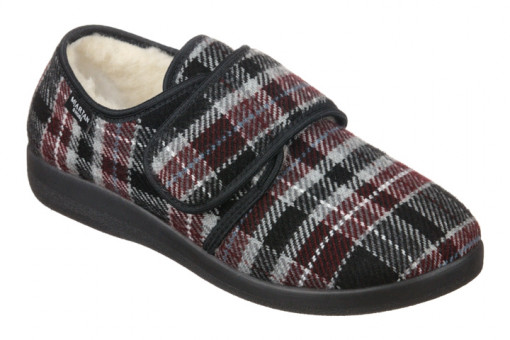 Pantofi de casa, imblaniti lana, pentru femei, Mjartan 851-K78