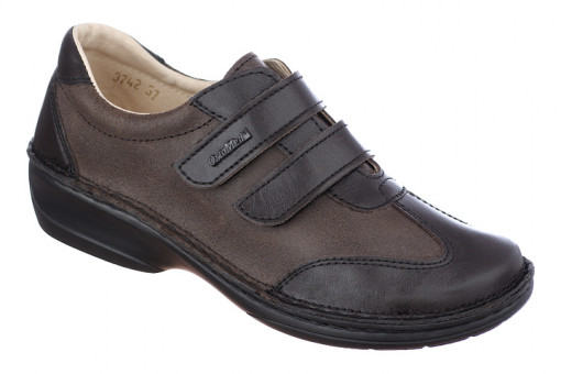 Pantofi confort, piele, dama, OrtoMed 3742 012-P154-P78