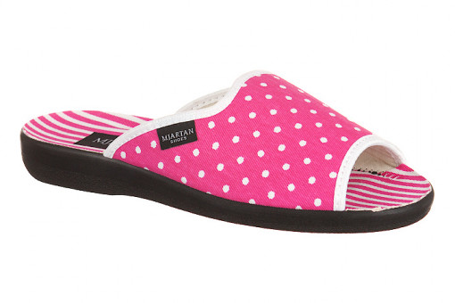 Papuci de casa femei Mjartan 503-L04 roz