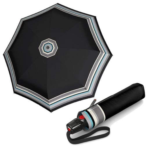 Umbrele de ploaie dublu-automate Knirps Duomatic T.200 Grace Black