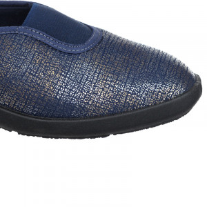 Balerini confort, bleumarin, dama, PodoWell Taissy