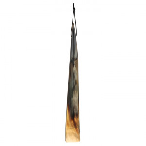 Incaltator din lemn natural de corn, pentru pantofi, 40 cm lungime