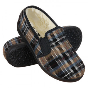 Pantofi de casa imblaniti cu lana 100% Mjartan 823-K87