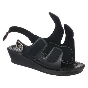 Sandale confort, negre, dama, Mjartan 2815-P02-N09