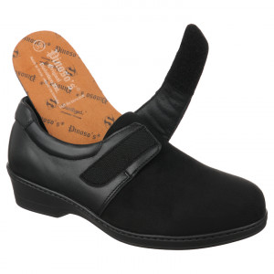 Pantofi confort, piele si stretch, dama, Pinosos 7334