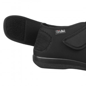 Pantofi confort, stretch, trei barete reglabile, OrtoMed 6051-T77