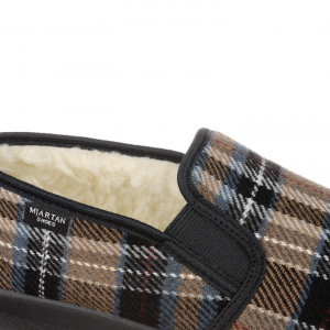 Pantofi de casa imblaniti cu lana 100% Mjartan 823-K87