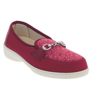 Pantofi ortopedici, stretch, calapod lat, rosii, dama, PodoWell Magik