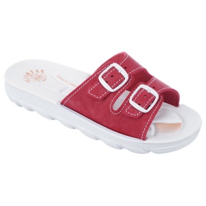 Papuci vara, rosii, pentru femei, Mjartan 2205-N19