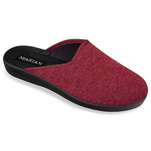 Saboti de casa, pentru femei, Mjartan 607-L236 bordo