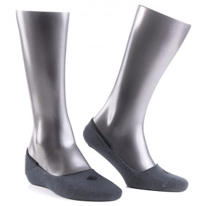 Sosete invizibile, Bonny Silver 215 gri, 12% fir argint pur