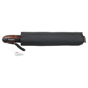 Umbrela ploaie Doppler Business XM negru - stelute gri