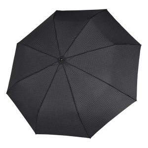 Umbrela ploaie Doppler Business XM negru imprimeu patratele gri