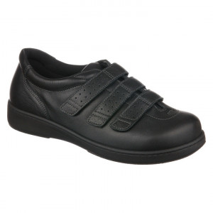 Pantofi confort, calapod extra-lat, piele naturala, PodoWell Aquitaine