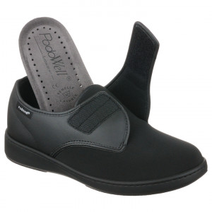 Pantofi confort, piele si stretch, PodoWell Alix