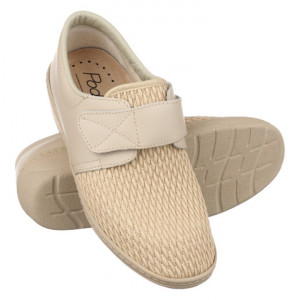 Pantofi ortopedici piele stretch femei PodoWell Psyche bej