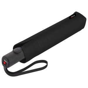 Umbrela de ploaie dublu automata Knirps Duomatic Re³ negre