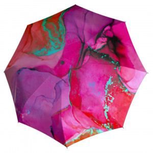 Umbrele de ploaie, dama, Doppler CarbonSteel Marble Pink