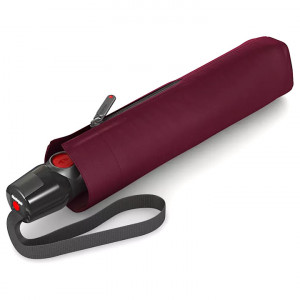 Umbrele de ploaie, pentru femei, Knirps Duomatic T.200 bordo