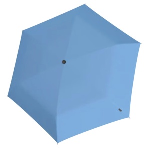Umbrele de ploaie si soare, Knirps U.200 Ultra Light Duomatic, cu protectie UV, bleu