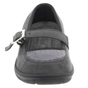 Pantofi confort stretch pentru femei PodoWell Malou gri