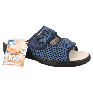Papuci confort femei barbati PodoWell Addax bleumarin