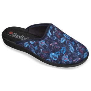 Saboti de casa, confort, dama, Mjartan 607-LA207 multicolor