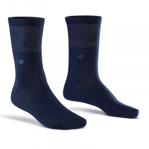 Sosete fir de argint pur 22% fir Bonny Silver 311, bleumarin